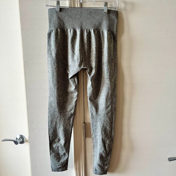 Gymshark Vital Seamless Leggings - Khaki Marl - Size M - Picture 5 of 8